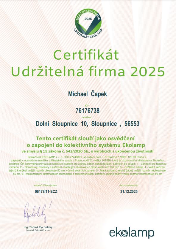 Ekolamp 2025